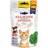 GimCat Crunchy Snacks Saumon & Épinards 50 g